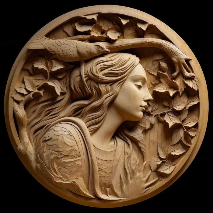 نموذج ثلاثي الأبعاد لآلة CNC 3D Art 